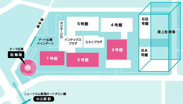 大阪会場マップ