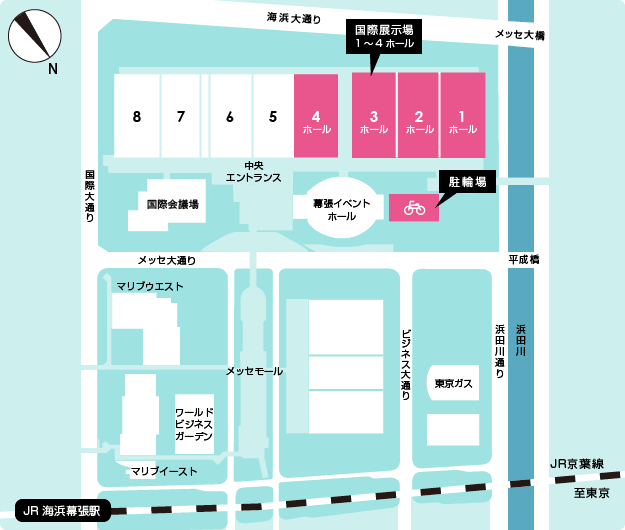 東京会場マップ