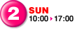 2() 10:00`17:00