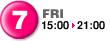 7th Fri 10:00`17:00