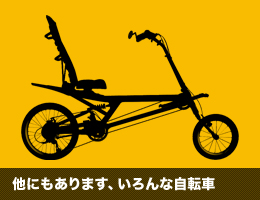 他にもあります、いろんな自転車