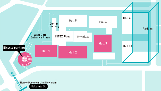 Osaka Venue Map