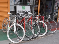 スポーツバイクのレンタサイクル