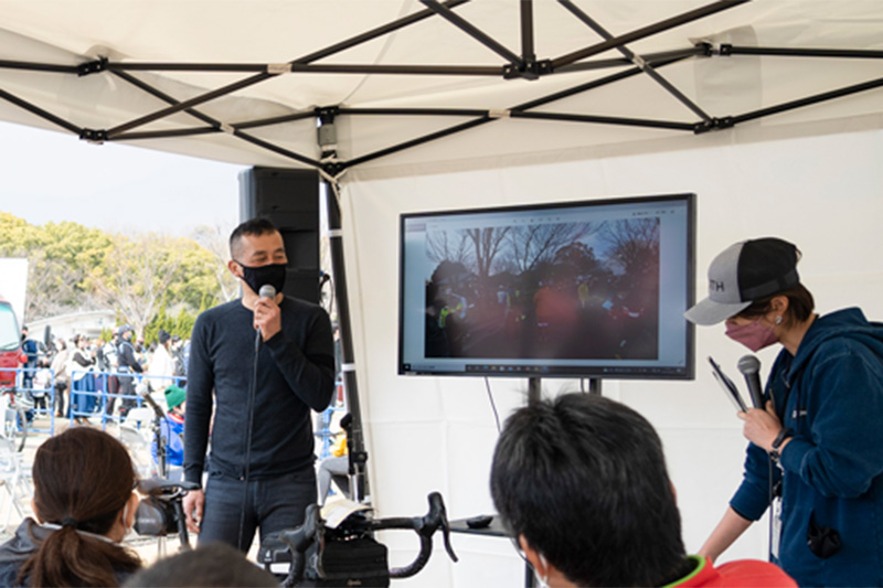 SPORTS BIKEステージ