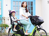 子ども乗せタイプ電動アシスト自転車　試乗受付コーナー