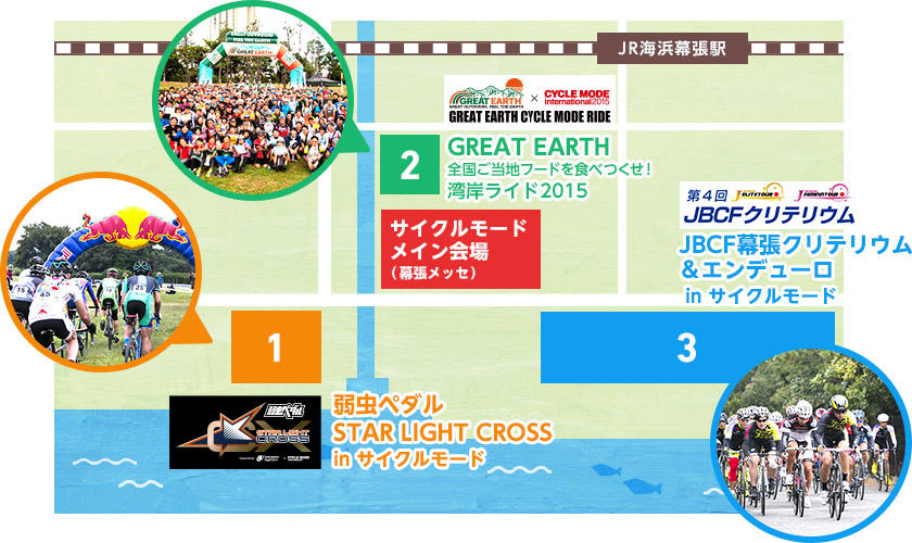 サイクルイベント全体MAP