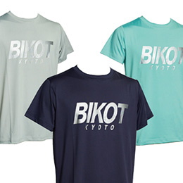 BIKOT ドライTシャツ　SILVER LOGO