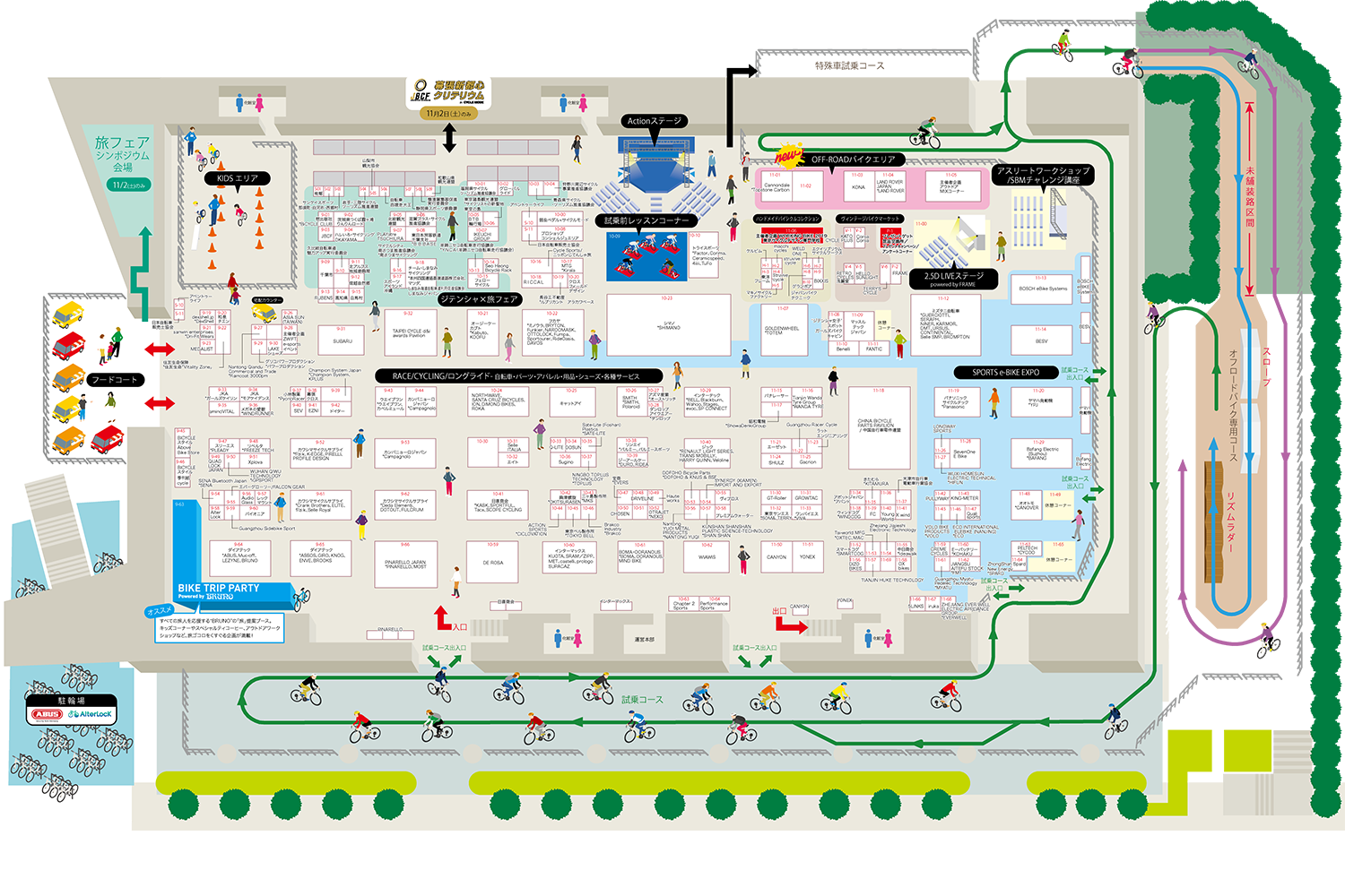 CYCLE MODE FLOOR PLAN