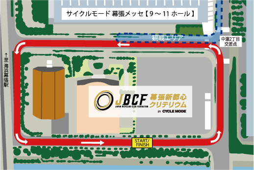 JBCF幕張新都心クリテリウム