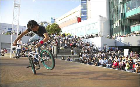 CYCLEMODE FLATLAND BATTLE -BMX東西頂上決定戦-