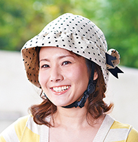 日本人に合わせた着せ替えヘルメットカポル