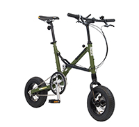 国産ハンドメイドの折りたたみ小径車です！