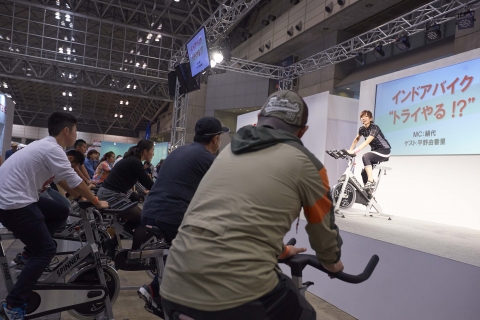 おすすめトレーニング！インドアバイクコーナーページを公開しました！