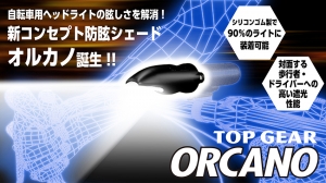 自転車用ヘッドライトの眩しさを解消！新コンセプト防眩シェードオルカノ誕生!!