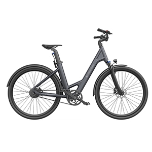 ADO AIR 28 電動アシスト自転車_グレー