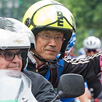 砂田弓弦スライド＆トークショー　2015ロードレース 記憶に残るシーン